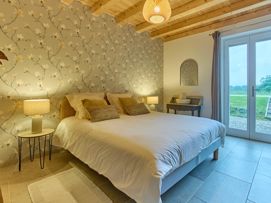 Double room - Gîte de Peyrucolle - Gers