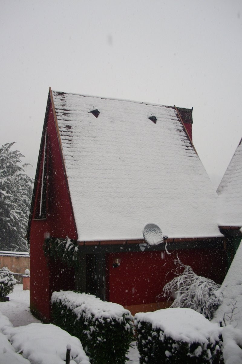 Pavillon Pinot Noir sous la neige