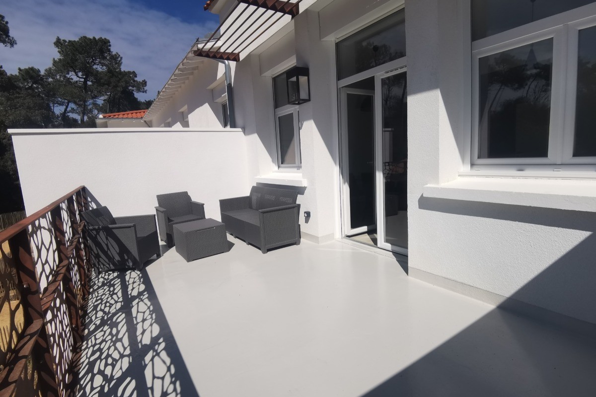 Grand Balcon avec salon