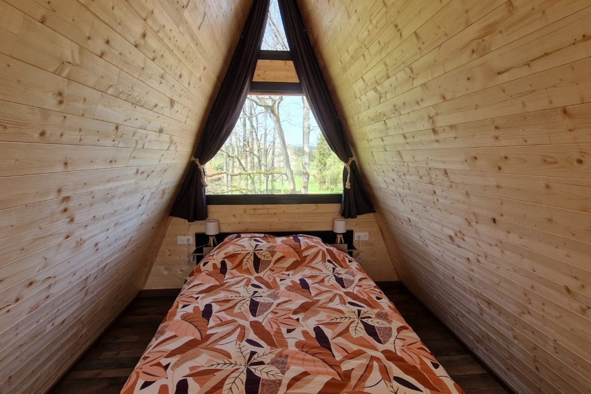 Chalet Renard - Chambre sur la mezzanine