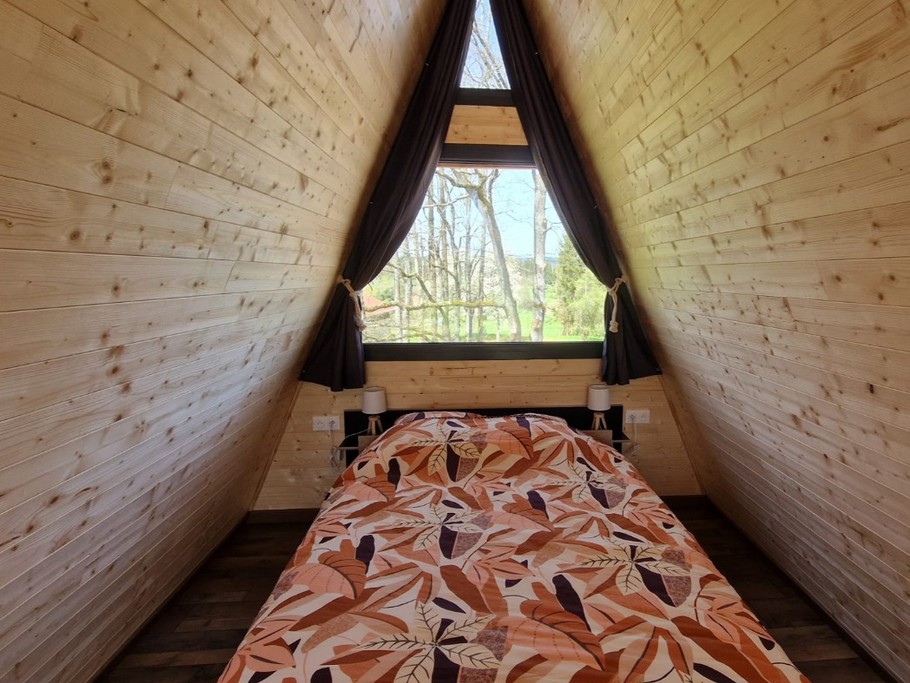 Chalet Renard - Chambre sur la mezzanine