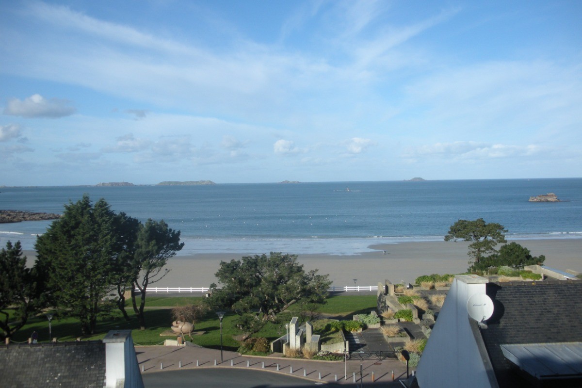 Vue mer depuis la chambre des enfants.