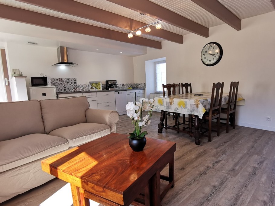 Séjour salon cuisine