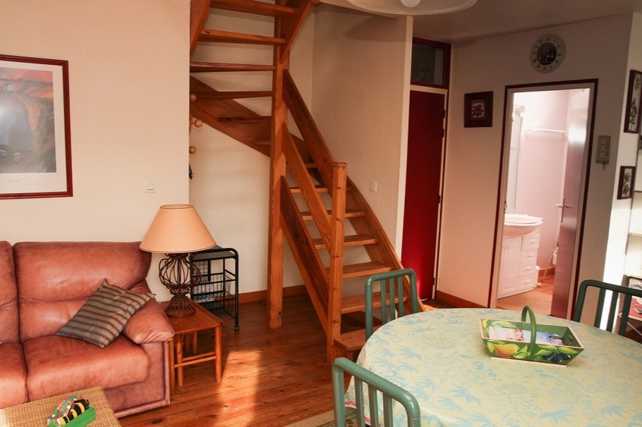 Bienvenue à bord, location, appartement, Pléneuf Val André, Bidan Claudine, séjour