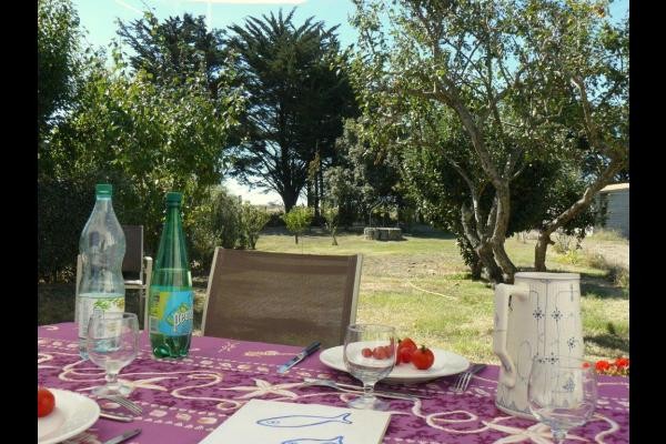 La terrasse et le jardin, sans vis à vis, plein sud