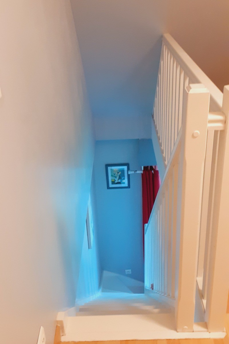 Accès chambre duplex.