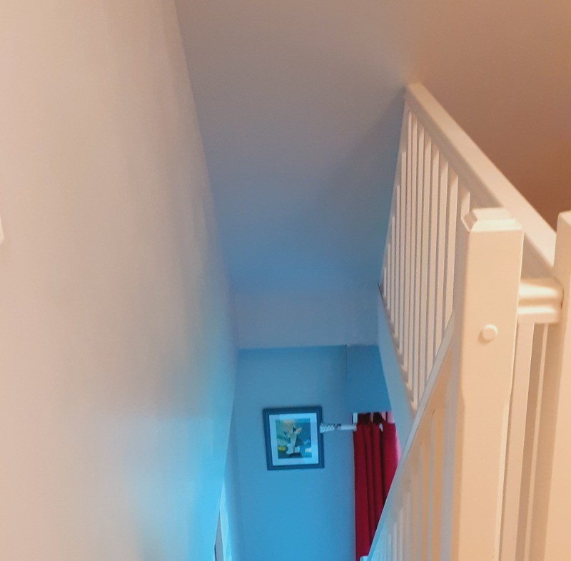 Accès chambre duplex.