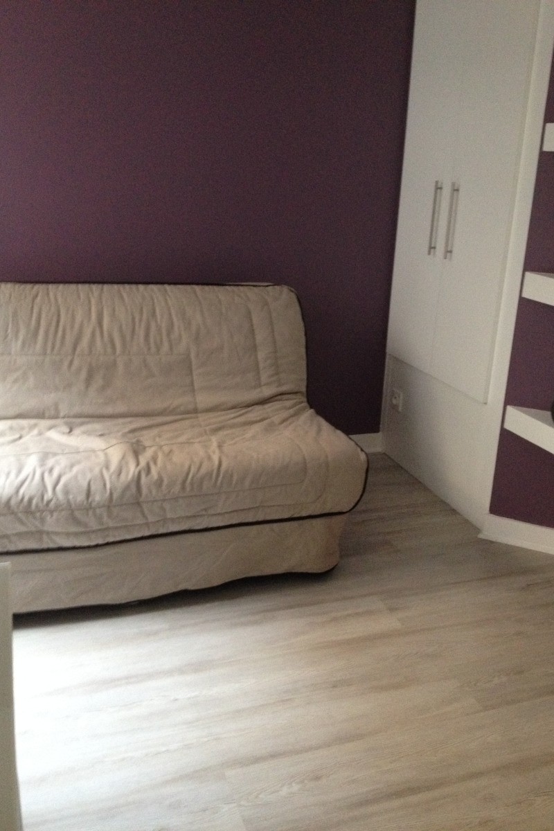 salon avec canapé convertible 160X200, matelas épais