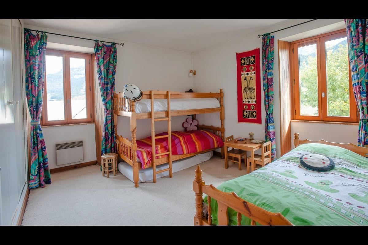 Chambre des enfants dans maison de vacances Lans en vercors