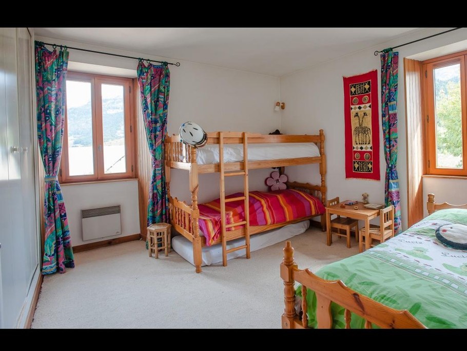 Chambre des enfants dans maison de vacances Lans en vercors