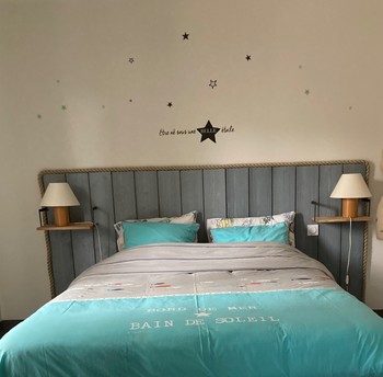 Chambre parentale Rez de chaussée - lit en 160 -  grand confort