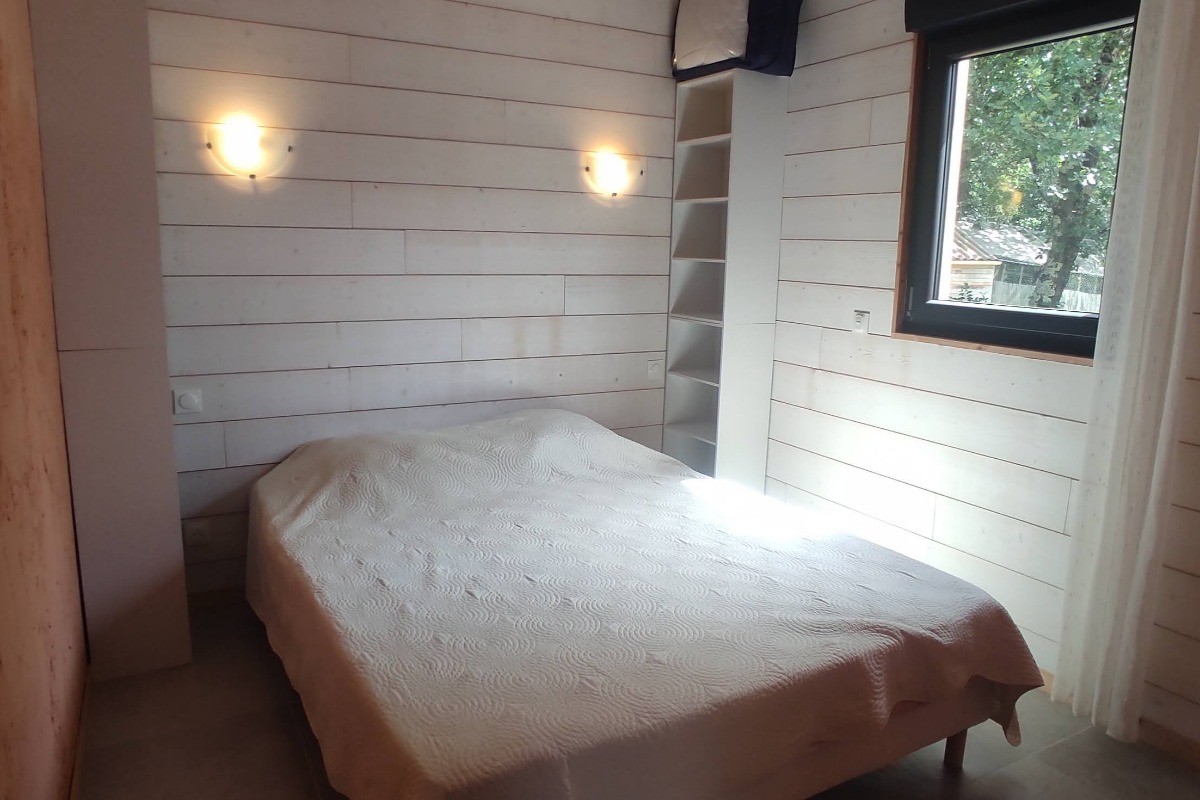 La Cabane 2 la Vigne - Chambre 160cm