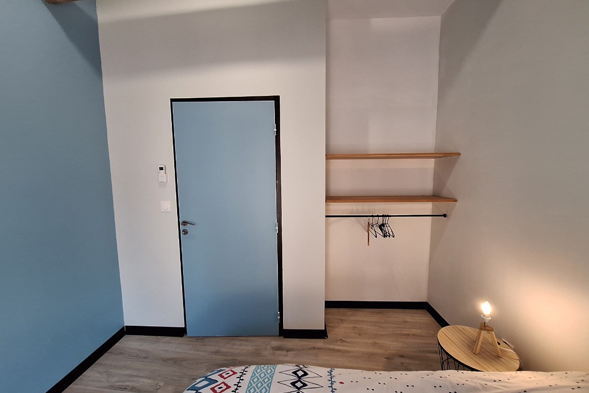 Chambre bleu