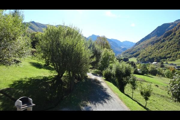 Du balcon, vue sur La Mongie