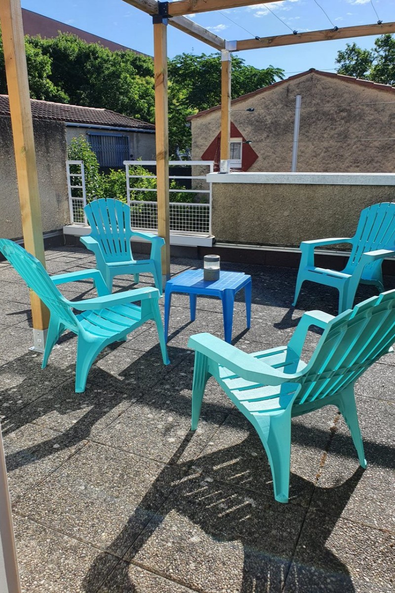 Terrasse/solarium 1er étage