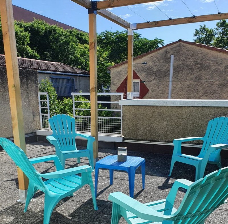 Terrasse/solarium 1er étage