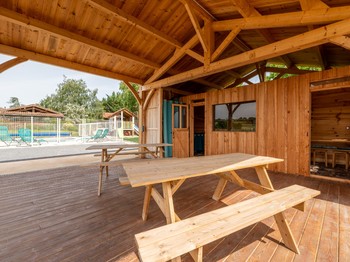 Domaine de la Cambre, roulotte, camping à la ferme, piscine, gers, occitanie, duffort