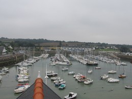 The view of the port