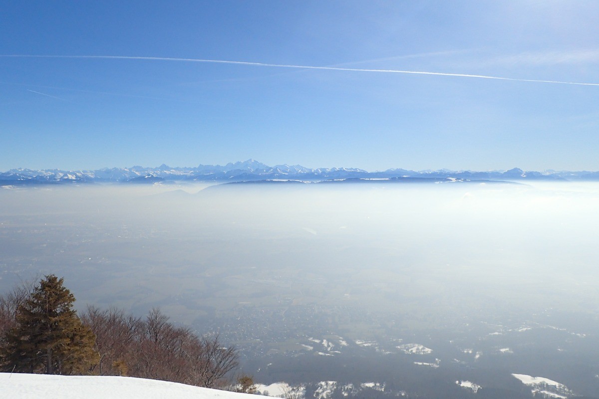 Gite d'Appolline vue sur le Mont Blanc
