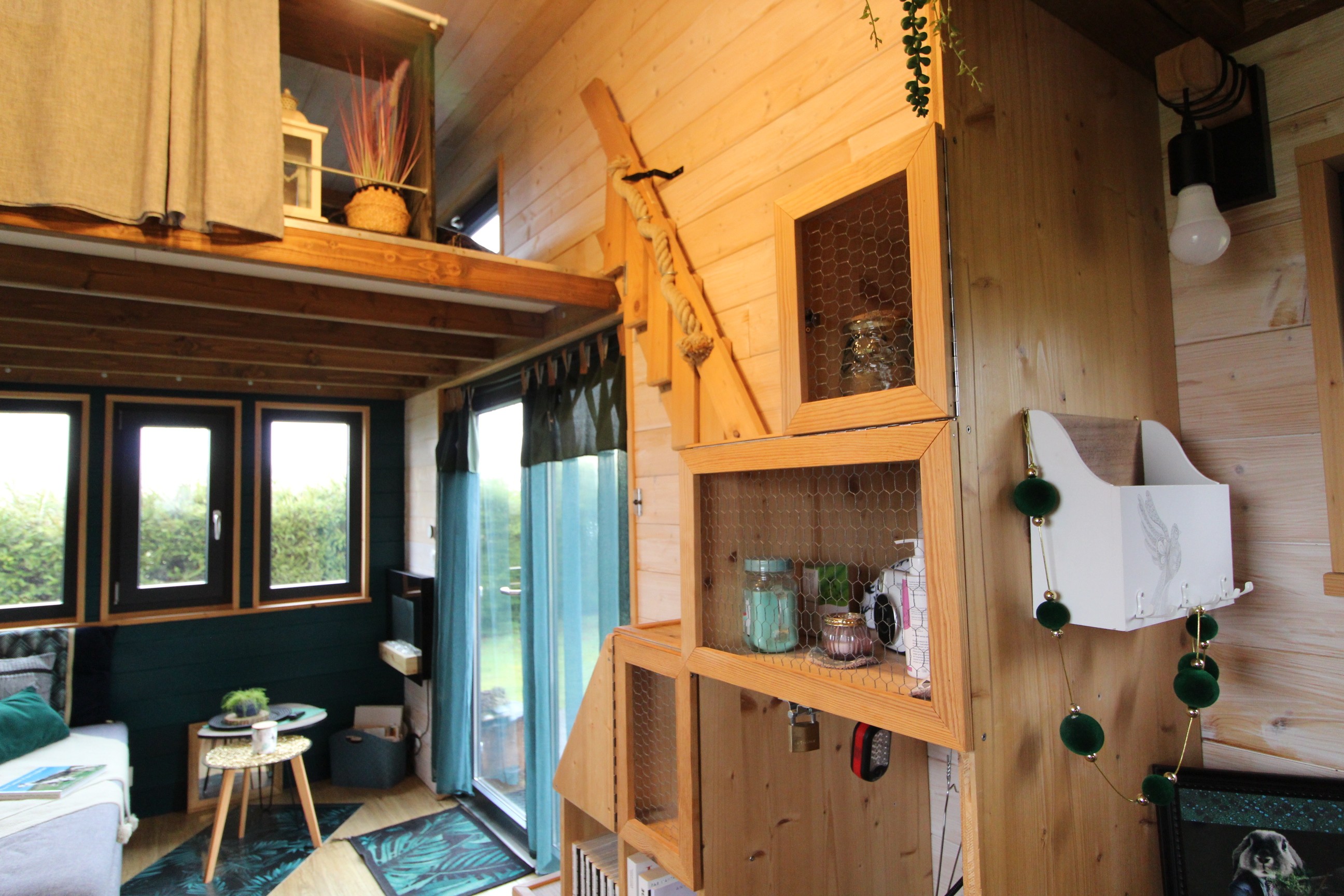 Espace de rangement - Tiny House O Ptit Nid Milie