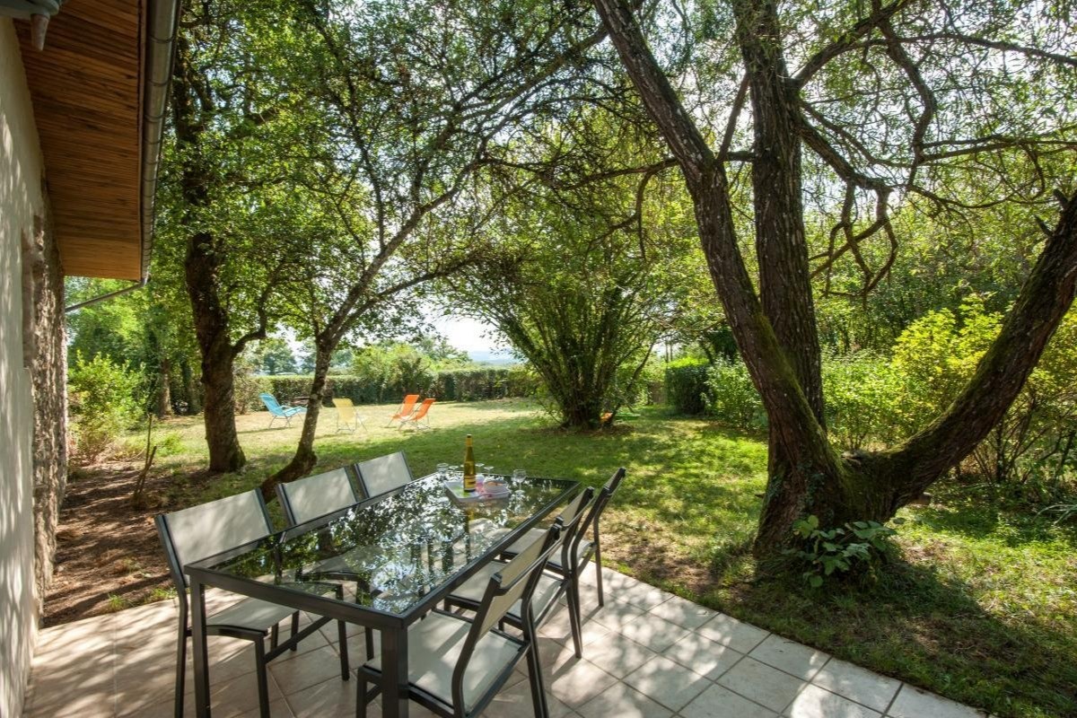 terrasse et jardin