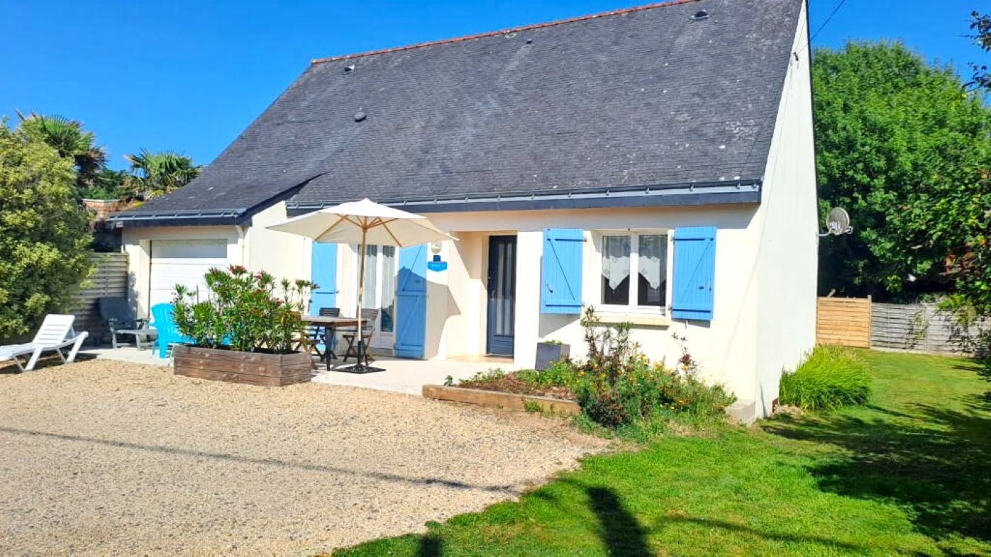 maison familiale de plain pied, calme, toute équipée à 5 minutes des plages et commerces à pied