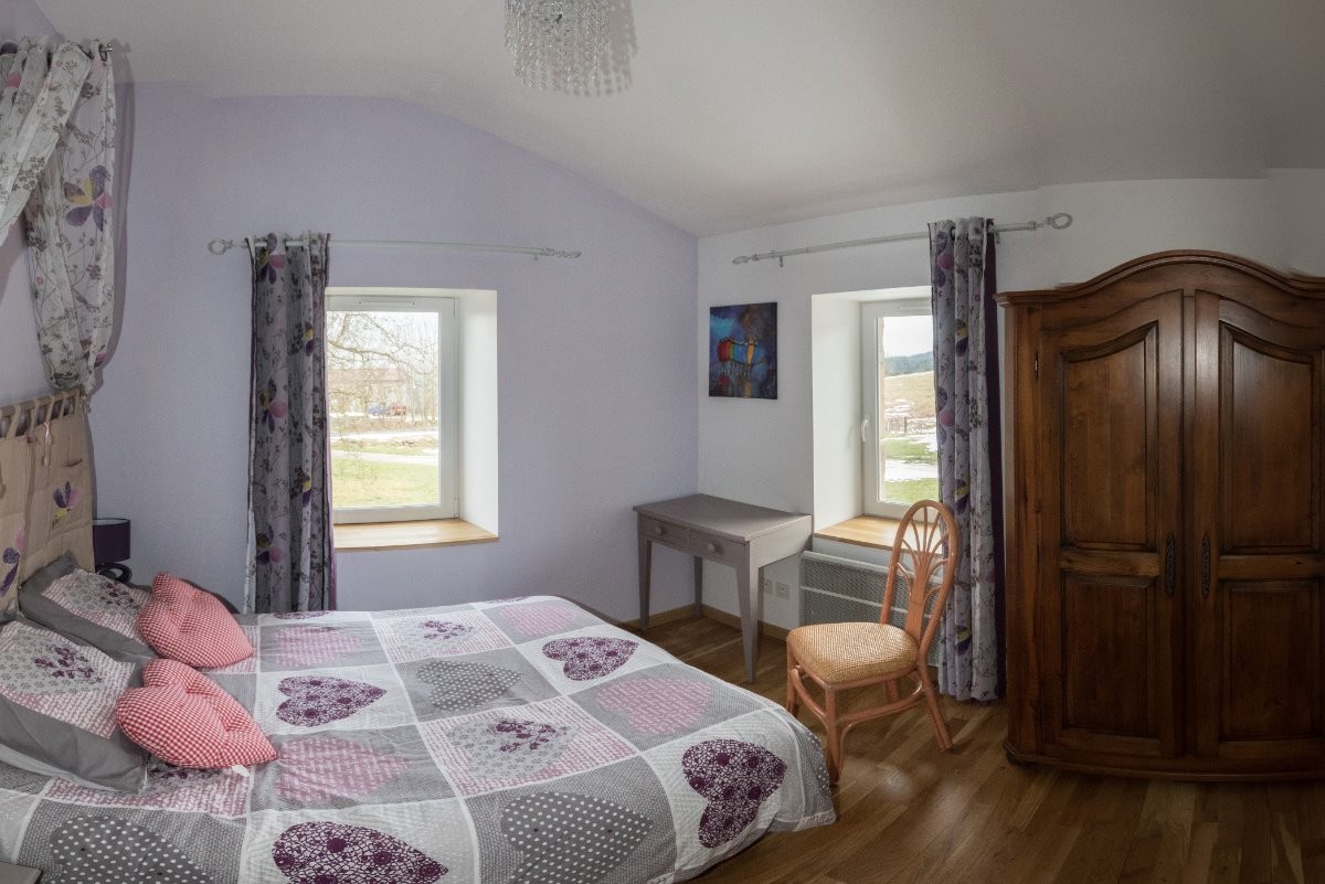 Gîte d'Epizol - La chambre romantique