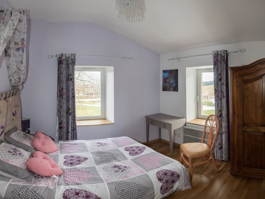 Gîte d'Epizol - La chambre romantique