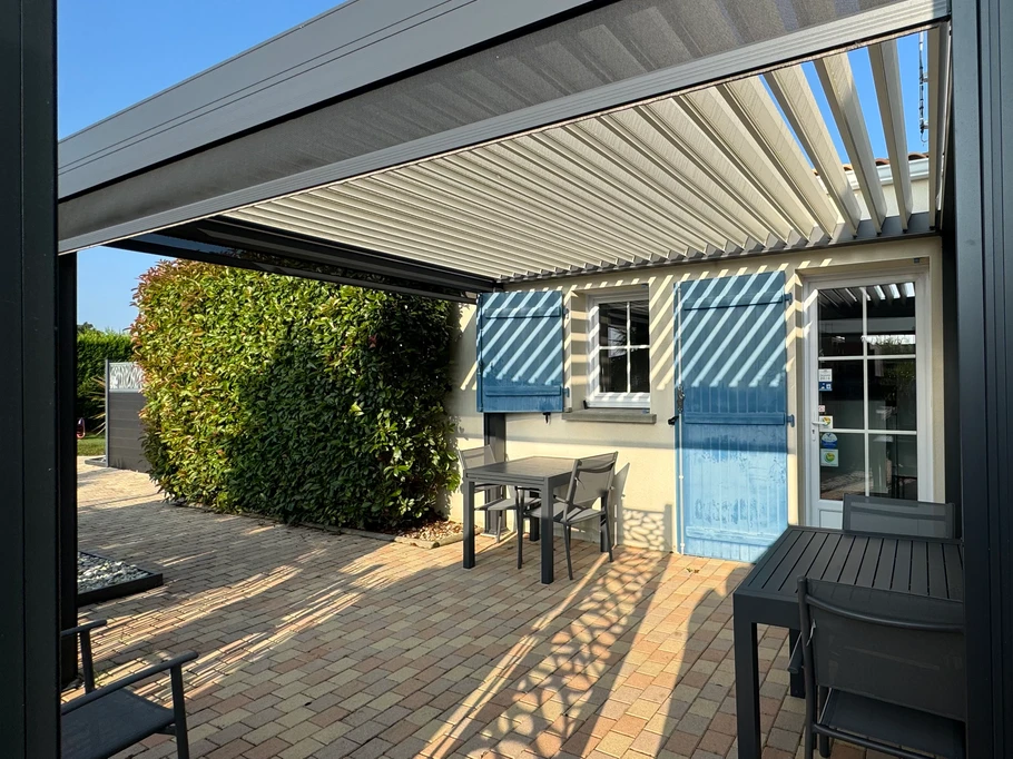 Terrasse cuisine chambres d'hôtes