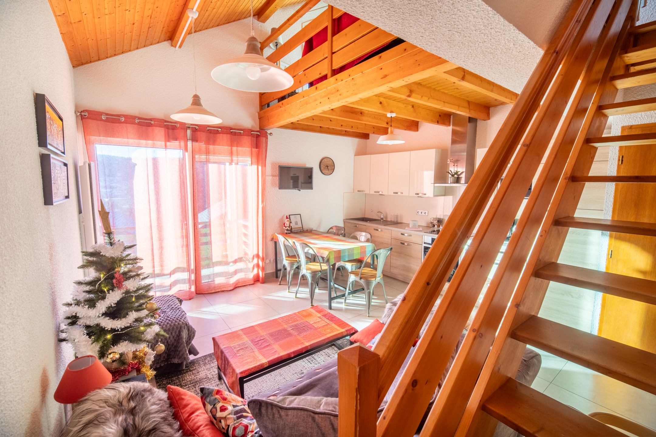 Espace de vie RDC - Gîte "Le Cosy dream des Xettes" Gérardmer