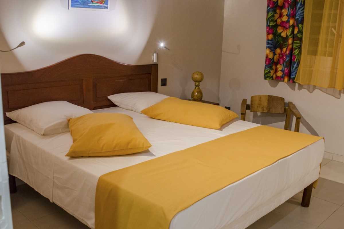 chambre 1 rez de chaussé climatisée + moustiquaires aux fenetres