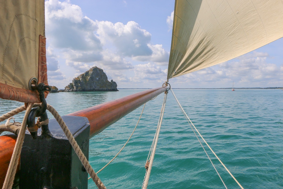 Sortie en mer sur la bisquine La Cancalaise à Cancale