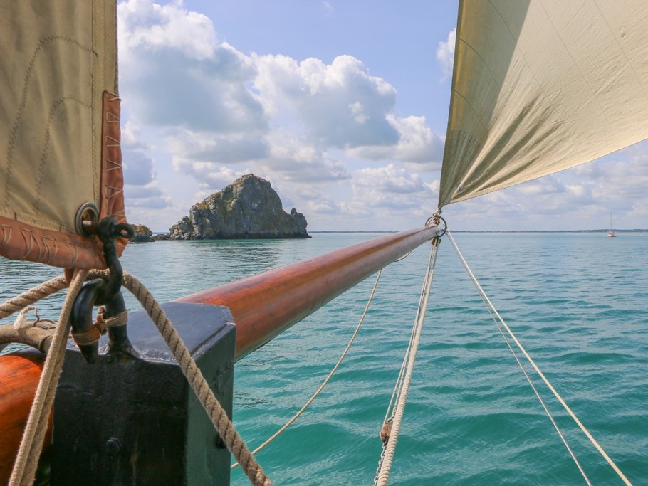 Sortie en mer sur la bisquine La Cancalaise à Cancale