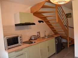Clévacances, Location, 2 personnes, Mellionnec, cuisine .