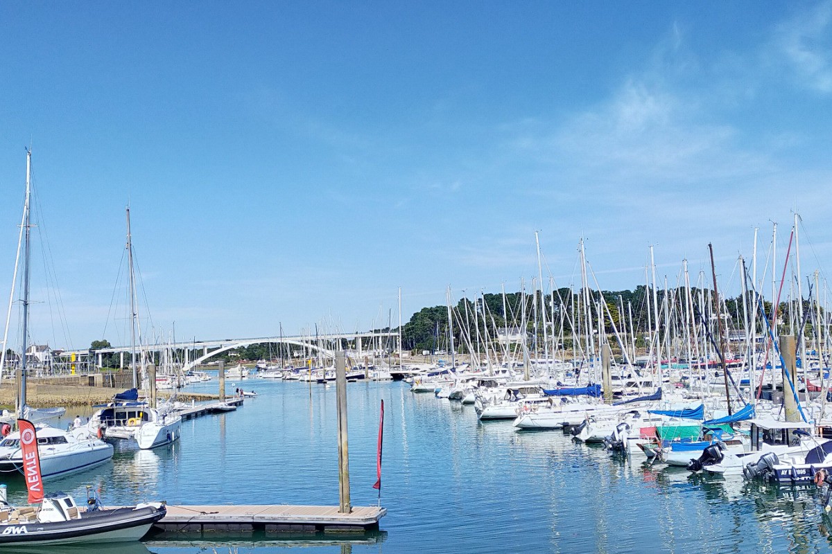 les grand voiliers de courses port la Trinité sur mer