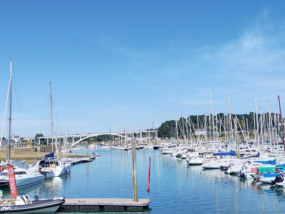 les grand voiliers de courses port la Trinité sur mer