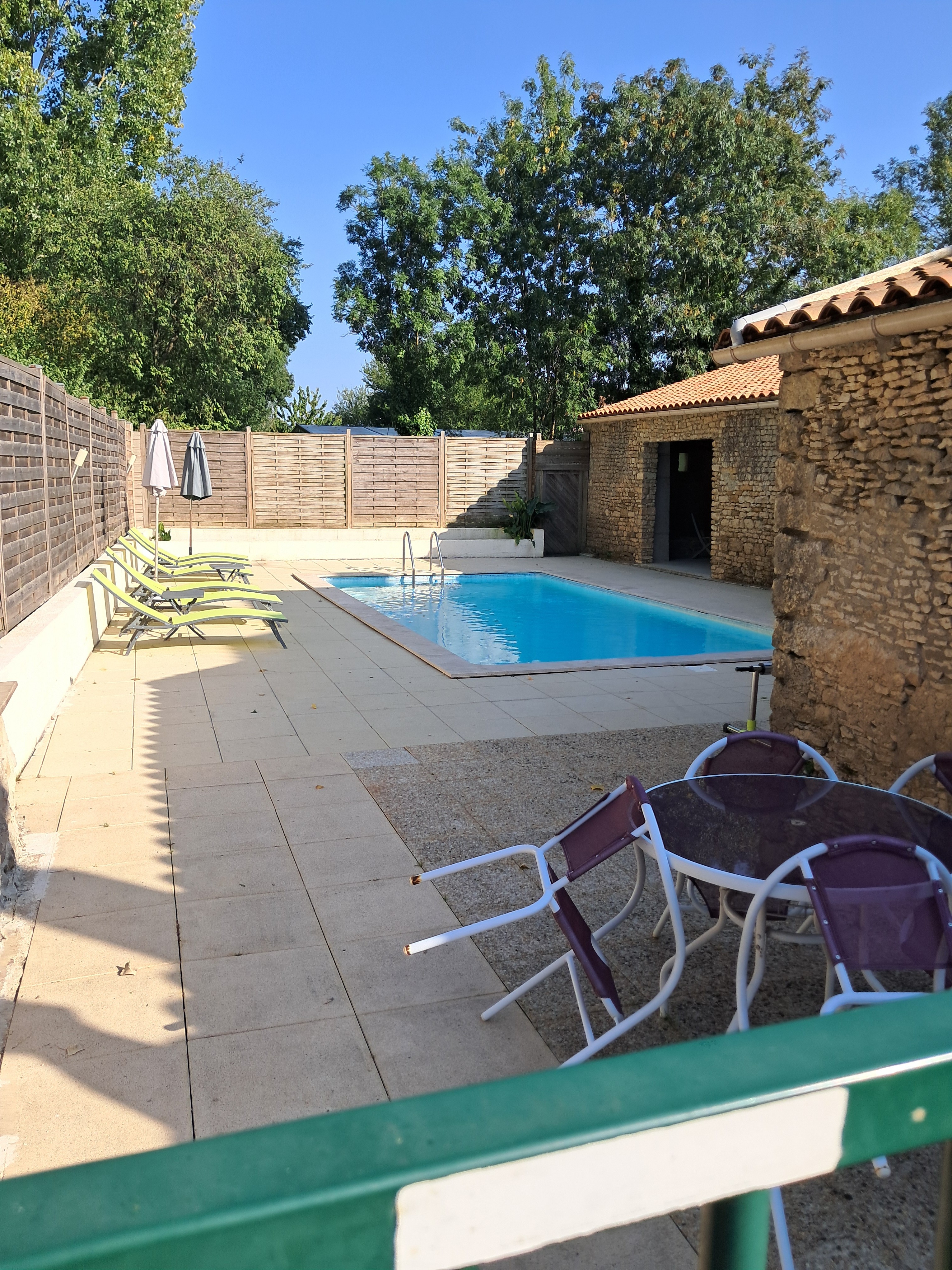 Piscine chauffée