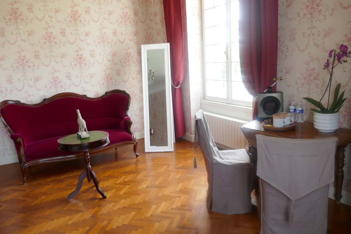 Coin détente dans la chambre Jappeloup