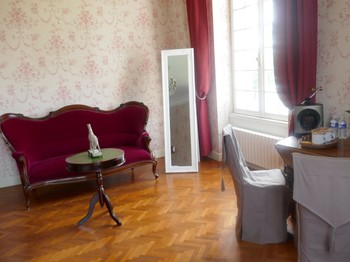 Coin détente dans la chambre Jappeloup