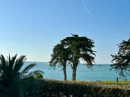 Vue sur la plage des Haas