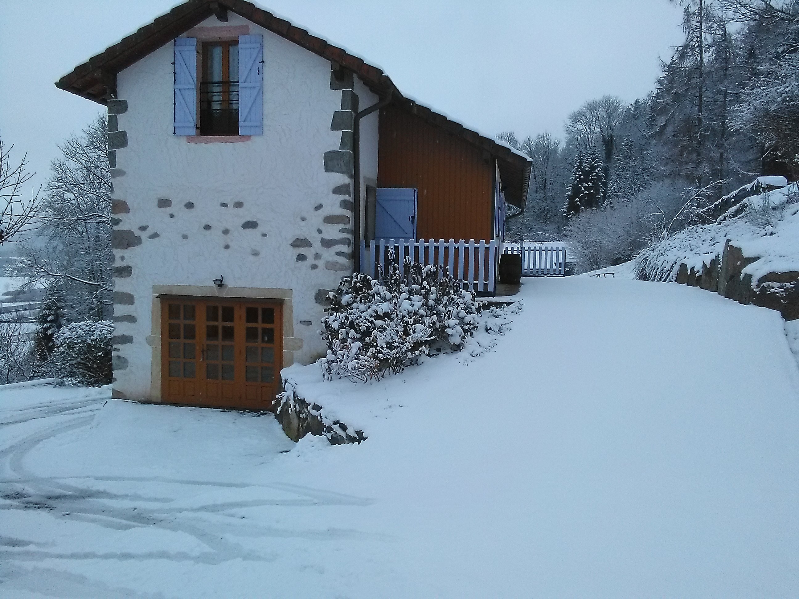 L'hiver au Gîte les azalées