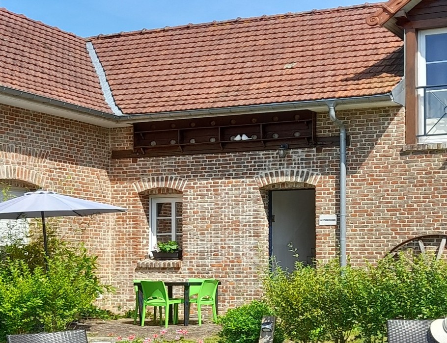 L'entrée du Pigeonnier, situé à l'étage