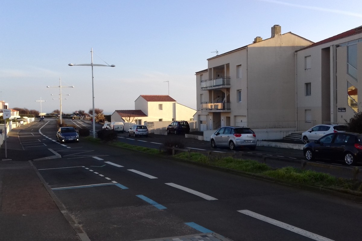 Vue de l'immeuble l'Horizon bleu