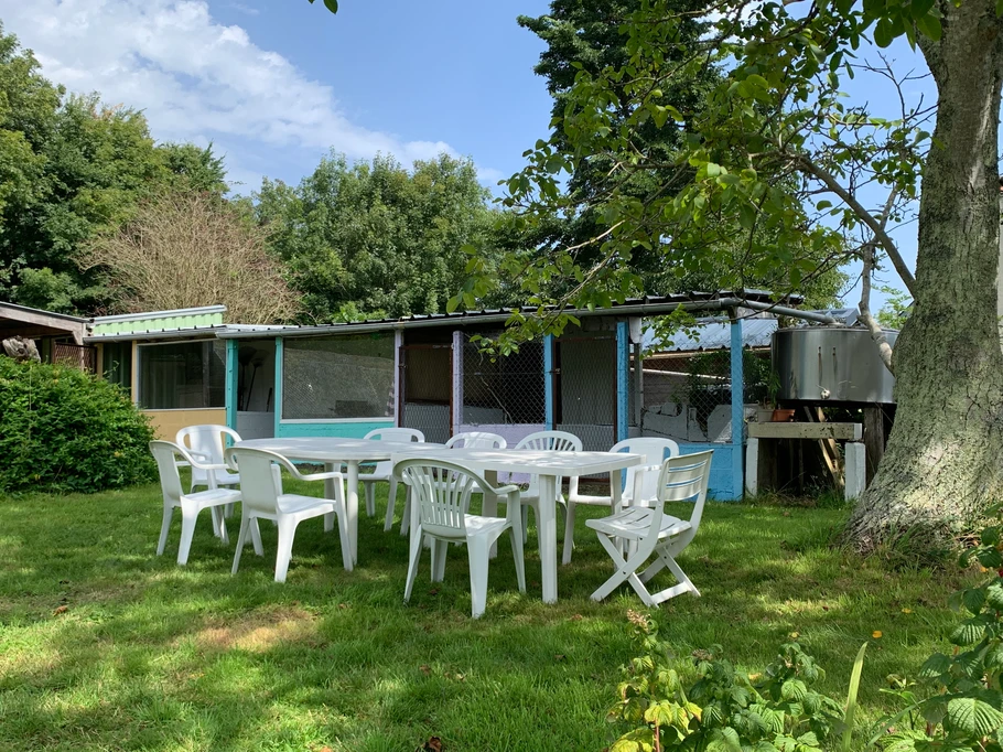 Jardin privatif arrière maison