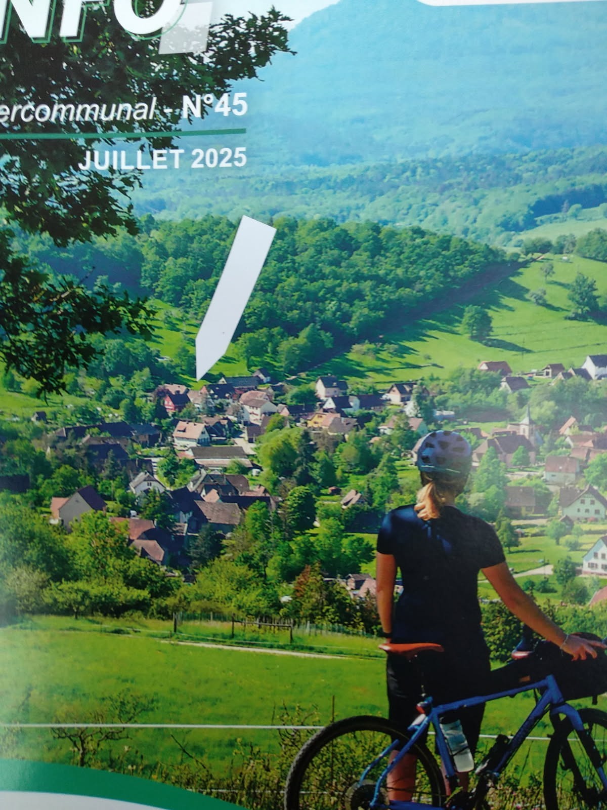 Les gîtes se situent à l'endroit fléché