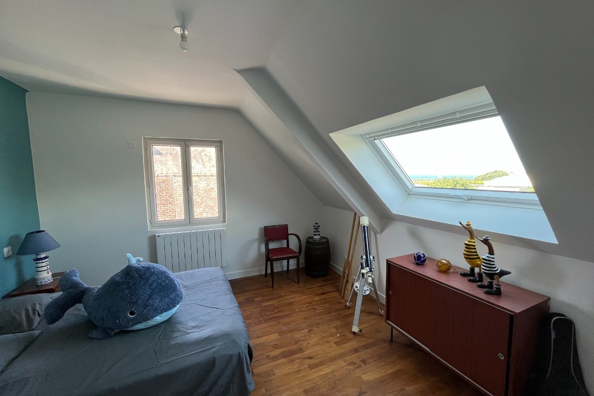 Chambre Mer vue mer - Lit 2 personnes 140 * 190 cm