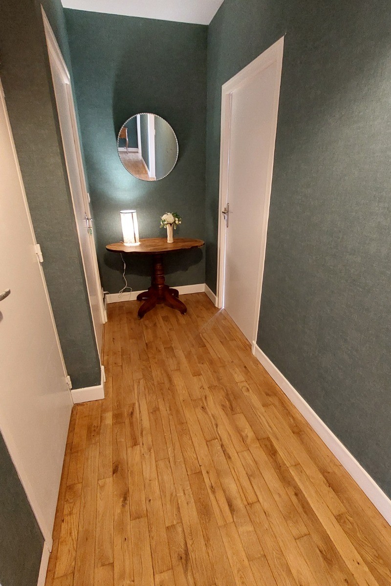 Couloir du 1er étage desservant les chambres