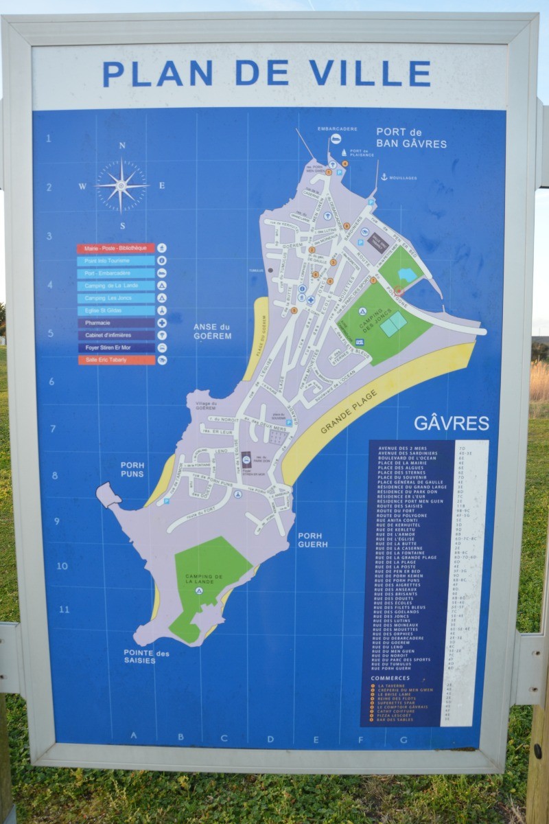 plan de la Presqu'île