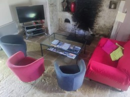 Salon & cheminée - Living & fireplace