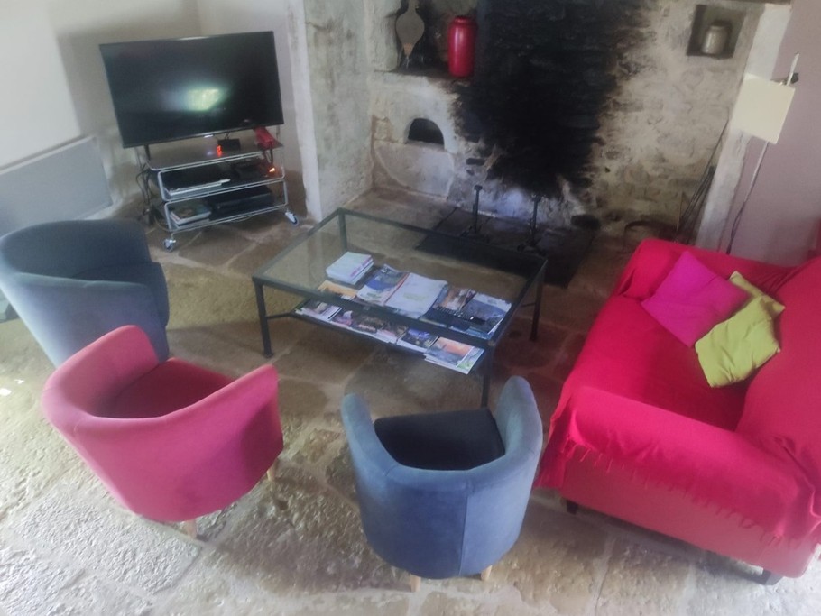 Salon & cheminée - Living & fireplace